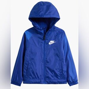 Nike Kids Fleece Lined Windbreaker. Boys 7.